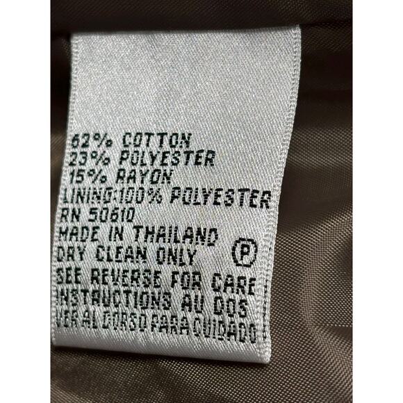 Kasper Blazer Jacket Womens Size 6 Multicolor Tweed Front Pockets Casual Career - Picture 5 of 7